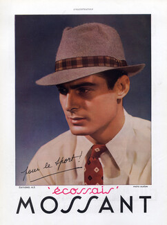Mossant (Hats) 1939 Ecossais Photo Scaioni