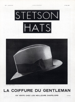 Stetson (Hats) 1930 Studio Deberny Peignot