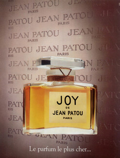 Jean Patou (Perfumes) 1984 Joy