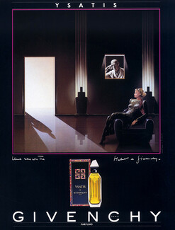 Givenchy (Perfumes) 1985 Ysatis Hubert de Givenchy Portrait
