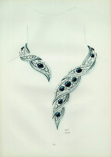 Necklace 19.. (Cartier) Archive Document