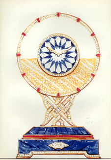 Jewel Small Clock - (Cartier) Archive Document