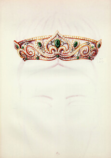 Tiara Jewel (Cartier) Archive Document Crown
