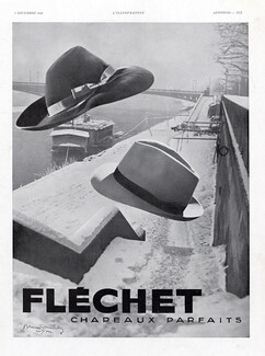 Fléchet (Hats) 1940 Lyon, Photo Blanc & Demilly