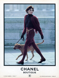 Chanel (Boutique) 1987 Inès de la Fressange