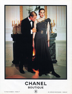 Chanel (Boutique) 1989 Inès de la Fressange Evening Gown