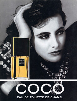 Chanel (Perfumes) 1989 Coco, Inès de la Fressange