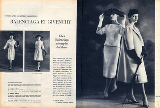 Balenciaga & Hubert de Givenchy 1956 Suit Coat Photo Tabard