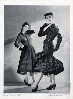 Balenciaga & Christian Dior 1950 Evening Gown, Ducharne