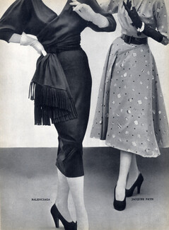 Balenciaga & Jacques Fath 1951 Fashion Photography