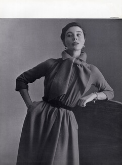 Balenciaga 1950 Winter Dress