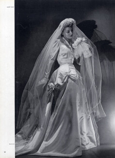 Balenciaga (Couture) 1939 Wedding Dress, Photo André Durst