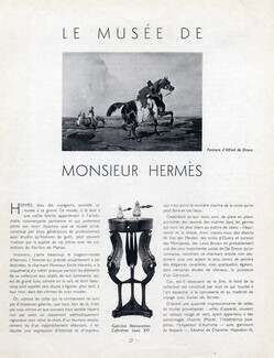 Le Musée de Monsieur Hermès, 1945 - Hermès Mr Hermès Museum, Texte par Louis Chéronnet