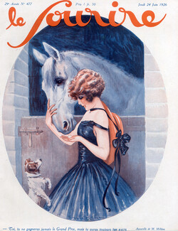 Maurice Milliere 1926 The Beautiful Girl and its Horse