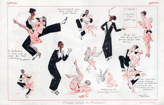 Paul Dufau 1926 Charleston Black Dancers