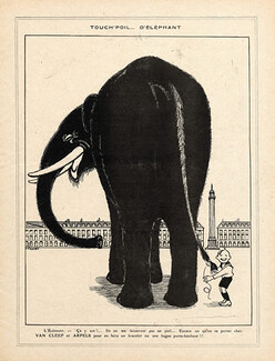 Van Cleef & Arpels 1917 Hair of Elephant Place Vendôme