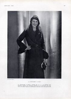 Jeanne Lanvin 1930 Coat & Fur Princesse Ilinsky