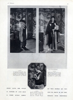 Jeanne Lanvin 1923 Botticelli Dress Coats Photo Rehbinder