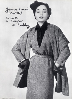 Lanvin Castillo 1952 Photo Seeberger, Labbey (Fabric)