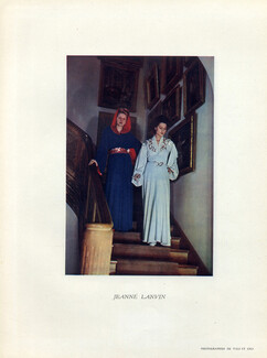 Jeanne Lanvin 1945 Photo Vals & Gils