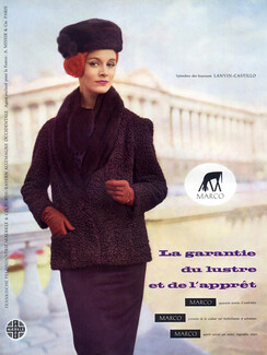 Lanvin Castillo 1959 Jacket Fur