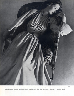 Jeanne Lanvin 1948 Dress for Indoors