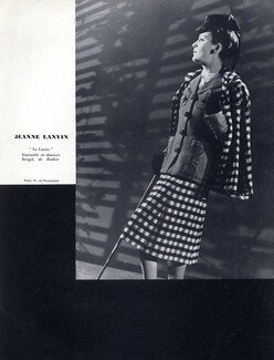 Jeanne Lanvin 1941 Photo Flaugergues, Rodier
