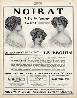 Noirat (Hairstyle) 1911 Hairpieces Hairstyle Westfield