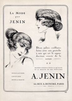 Pierre & Albert Jenin (Hairstyle) 1920 Hairpieces