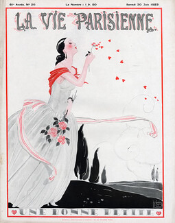 Léonnec 1923 ''Une Bonne Petite'' Art Deco Elegant
