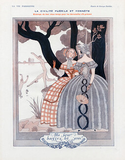 George Barbier 1923 18th Century Costumes