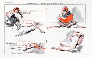 Préjelan 1923 Intimacy Nudes