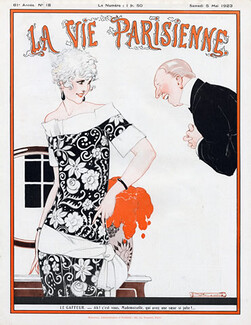 René Vincent 1923 Roaring Twenties Elegant Parisienne