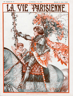 Hérouard 1923 Knight Of Spring Chevalier Printemps