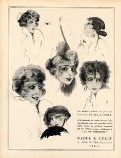 Raoul & Curly (Hairstyle) 1921