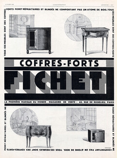 Fichet Coffres-Forts (Safe) 1929