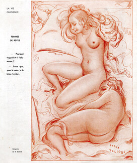 Zaliouk 1935 Nudes Femmes de Revues