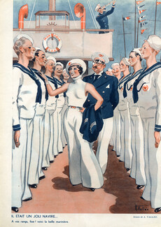 Armand Vallee 1933 The Navy Sailor