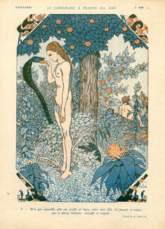 Armand Vallee 1918 Snack Nude Adam & Eve