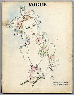 Vogue Paris 1946 Summer Eric Leonor Fini Christian Bérard Blossac, 220 pages