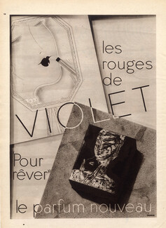 Violet (Perfumes) 1927 "Pour Rêver" Art Deco Style, Lipstick (L)