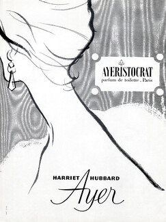 Harriet Hubbard Ayer (Perfumes) 1958 Ayeristocrat Perfume