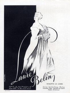 Laure Belin (Lingerie) 1951 D.Jouxtel