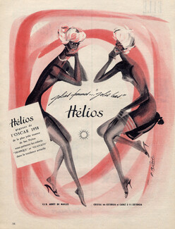 Hélios (Stockings Hosiery) 1958 Roger Blonde