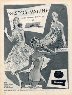 Kestos (Swimwear) 1956 Kestos-Vahiné, Maurice Paulin