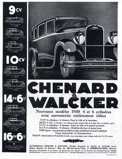 Chenard & Walcker (Cars) 1929