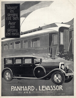 Panhard & Levassor 1927 Train