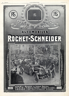 Rochet-Schneider (Cars) 1913 Mr & Mme Poincaré