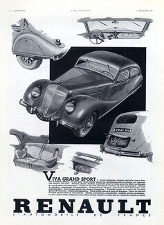 Renault (Cars) 1936 Viva Sport