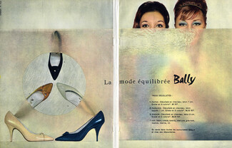 Bally (Shoes) 1960 Models Patio Paradis Pinson Photo Guy Arsac